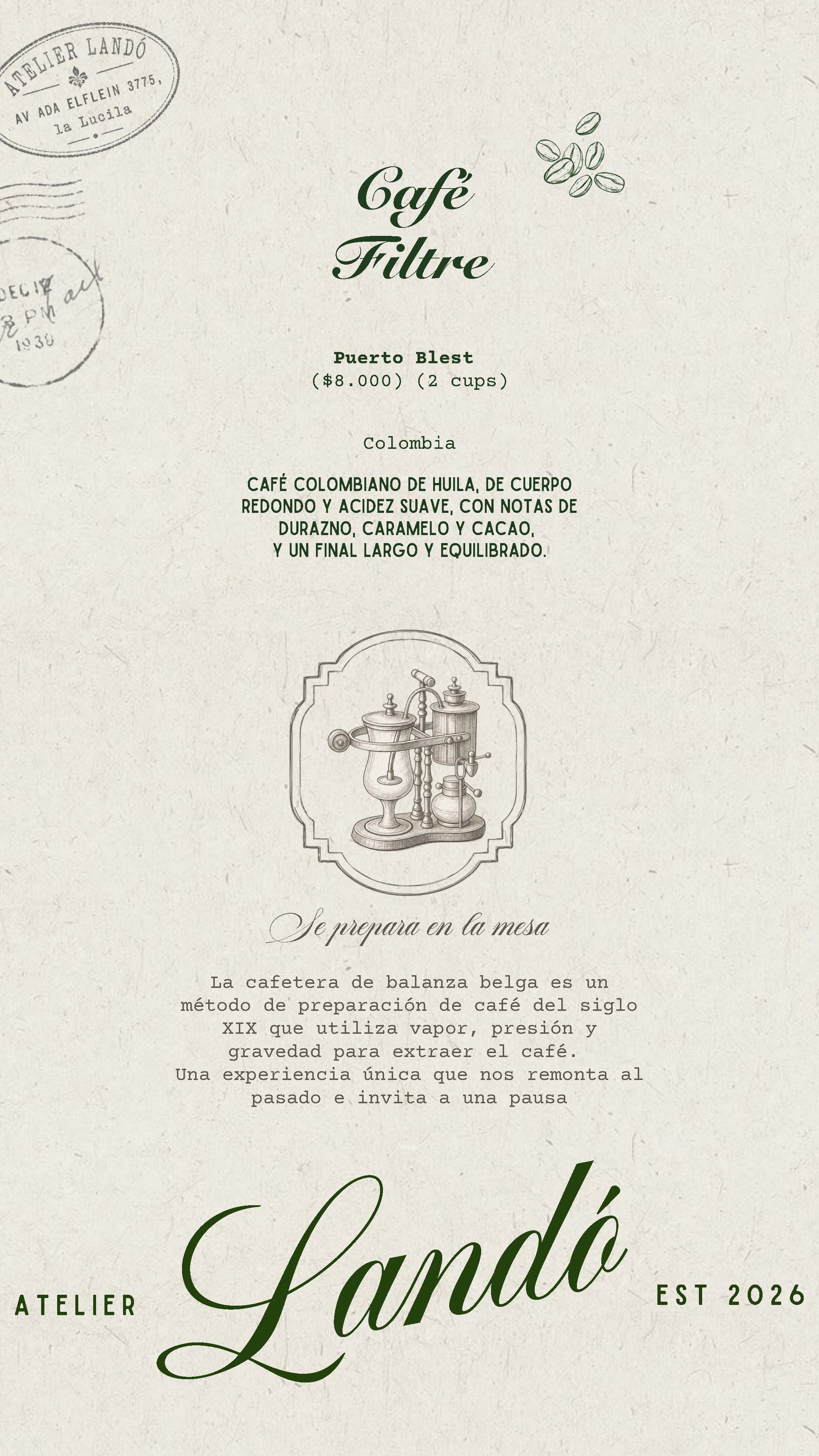 Menú Afternoon Tea · página 3